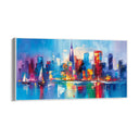 Quadro Stampa su Tela Città Intricata - CupidoDesign