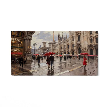 Quadro Stampa su Tela Città profonda - CupidoDesign