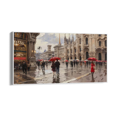 Quadro Stampa su Tela Città profonda - CupidoDesign