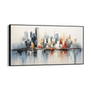 Quadro Stampa su Tela Città sospesa - CupidoDesign