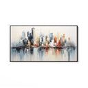 Quadro Stampa su Tela Città sospesa - CupidoDesign