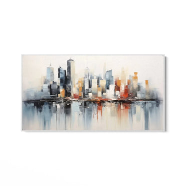 Quadro Stampa su Tela Città sospesa - CupidoDesign