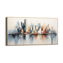 Quadro Stampa su Tela Città sospesa - CupidoDesign