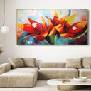 Quadro Stampa su Tela Colorato di Primavera - CupidoDesign