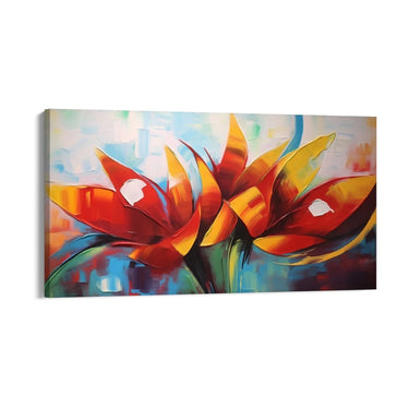 Quadro Stampa su Tela Colorato di Primavera - CupidoDesign