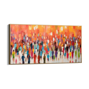 Quadro Stampa su Tela Colori Liberi - CupidoDesign