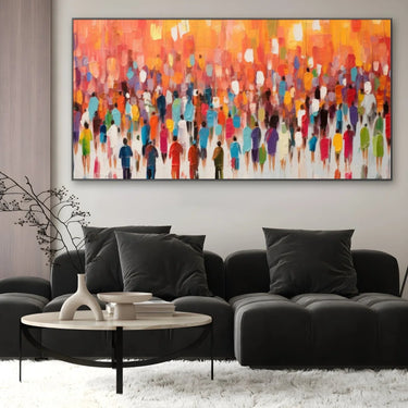 Quadro Stampa su Tela Colori Liberi - CupidoDesign