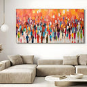 Quadro Stampa su Tela Colori Liberi - CupidoDesign