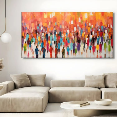 Quadro Stampa su Tela Colori Liberi - CupidoDesign