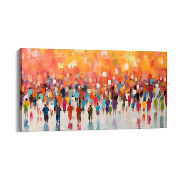 Quadro Stampa su Tela Colori Liberi - CupidoDesign