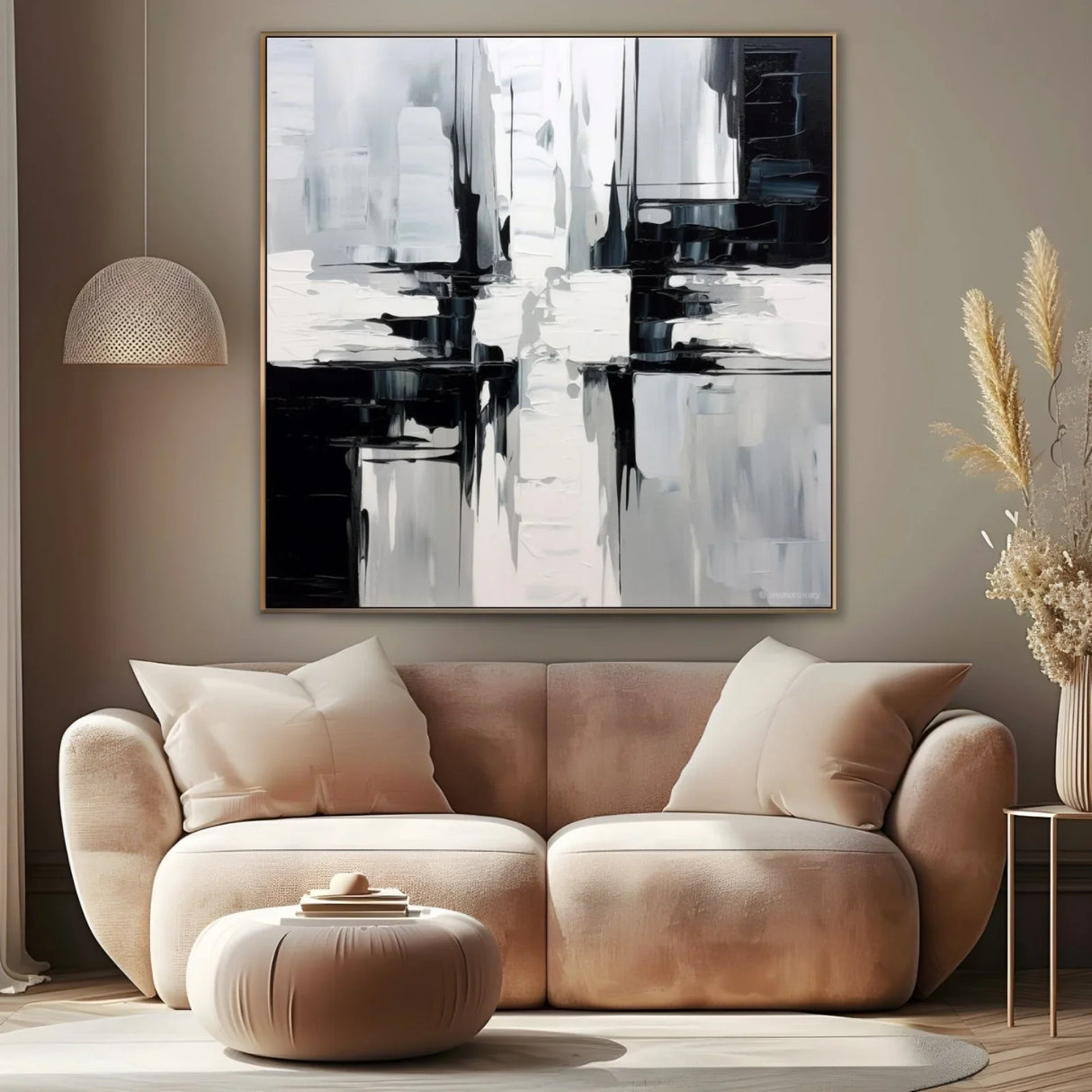 Quadro Stampa su Tela Colori opposti - CupidoDesign