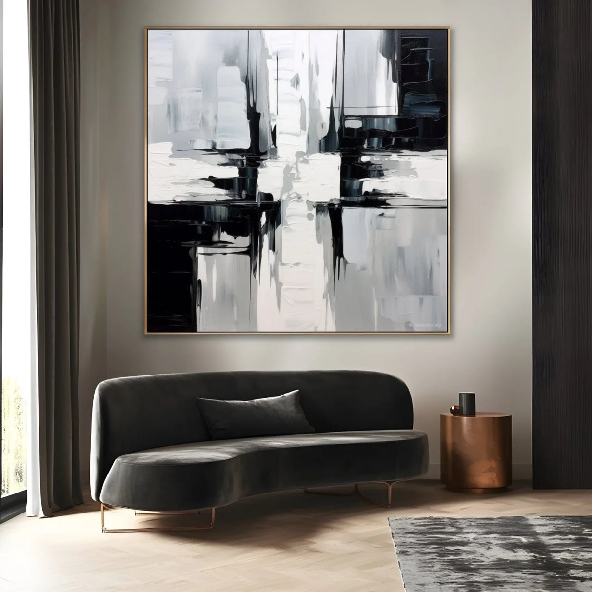Quadro Stampa su Tela Colori opposti - CupidoDesign