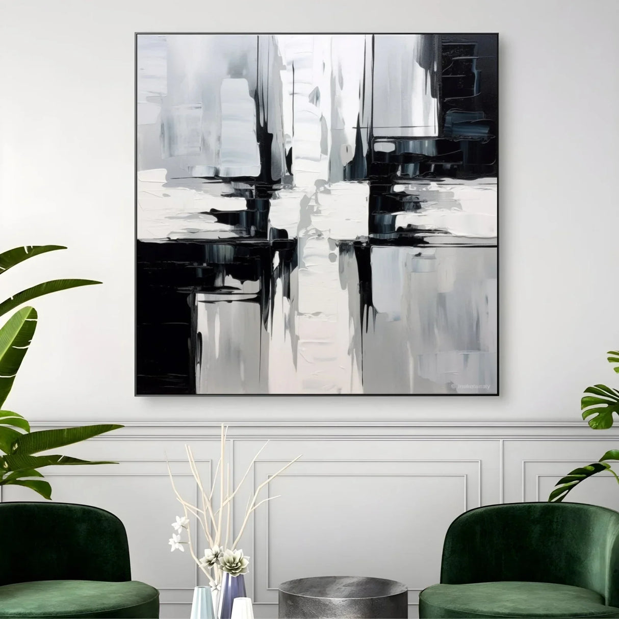 Quadro Stampa su Tela Colori opposti - CupidoDesign