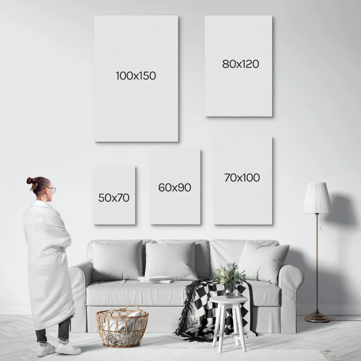 Quadro Stampa su Tela Colori Raffinati - CupidoDesign