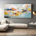 Quadro Stampa su Tela Colori silenziosi - CupidoDesign