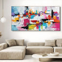 Quadro Stampa su Tela Colori vivaci - CupidoDesign