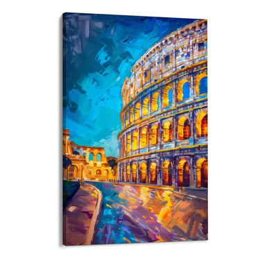 Quadro Stampa su Tela Ideale Colosseo, Roma - CupidoDesign