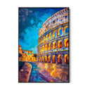 Quadro Stampa su Tela Ideale Colosseo, Roma - CupidoDesign