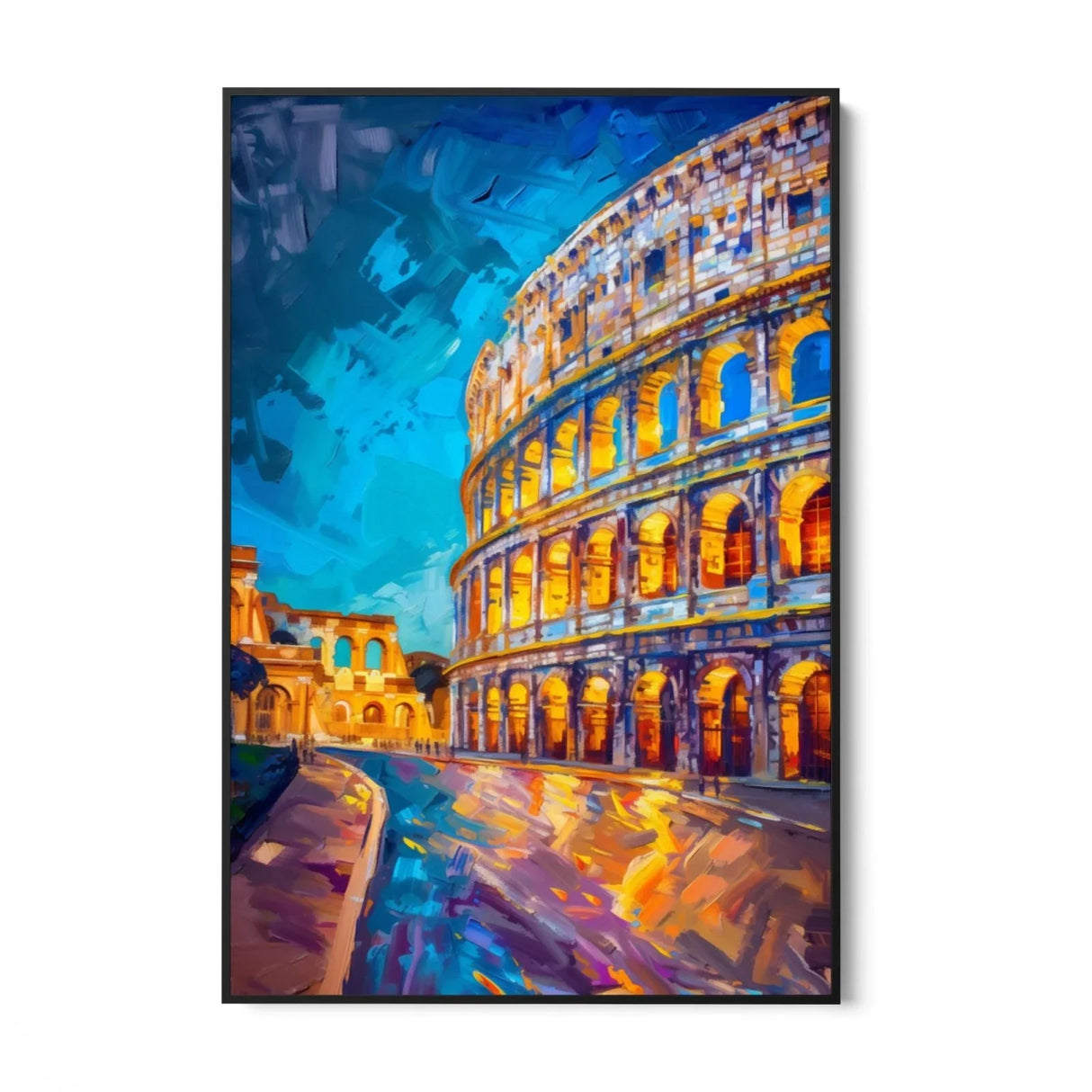 Quadro Stampa su Tela Ideale Colosseo, Roma - CupidoDesign
