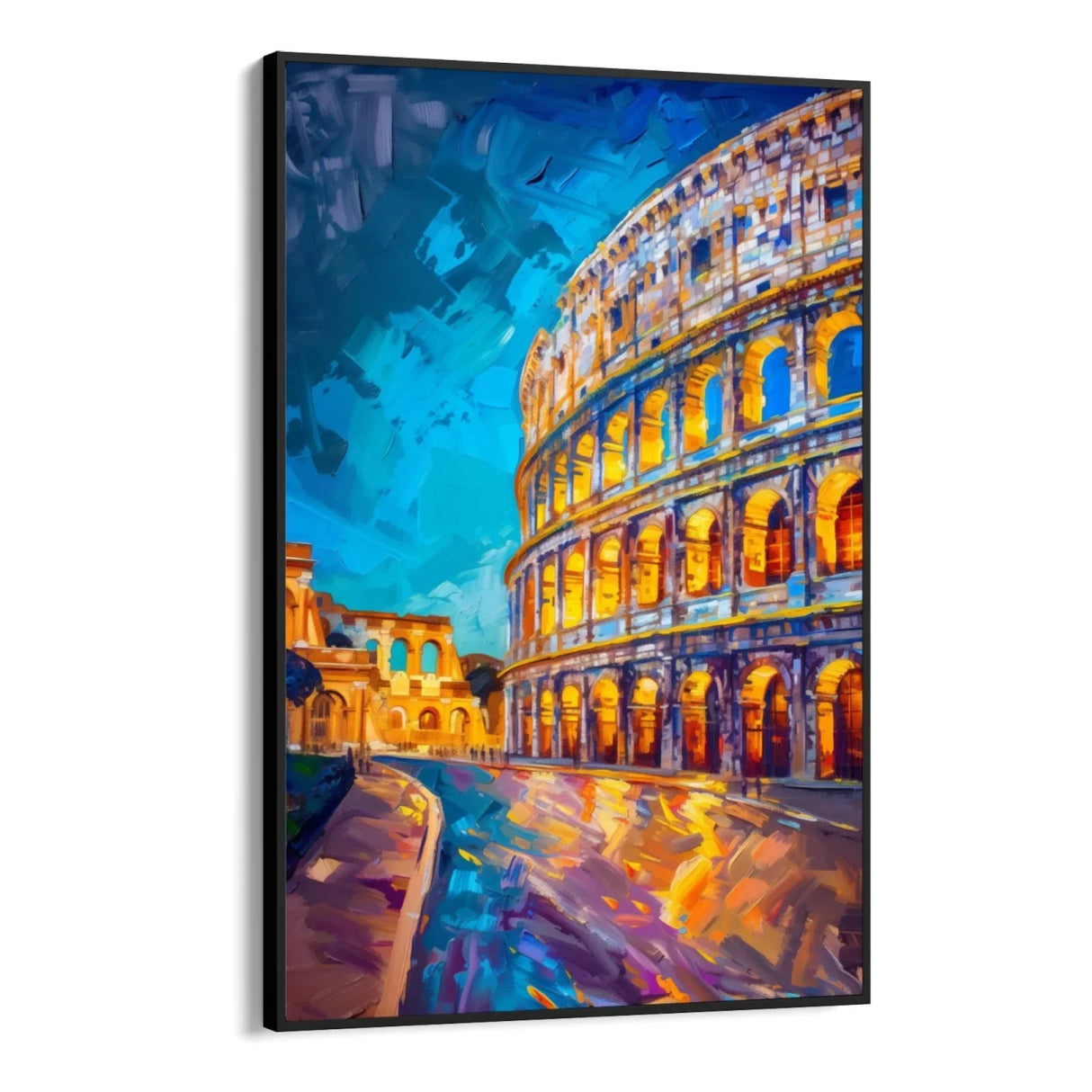 Quadro Stampa su Tela Ideale Colosseo, Roma - CupidoDesign