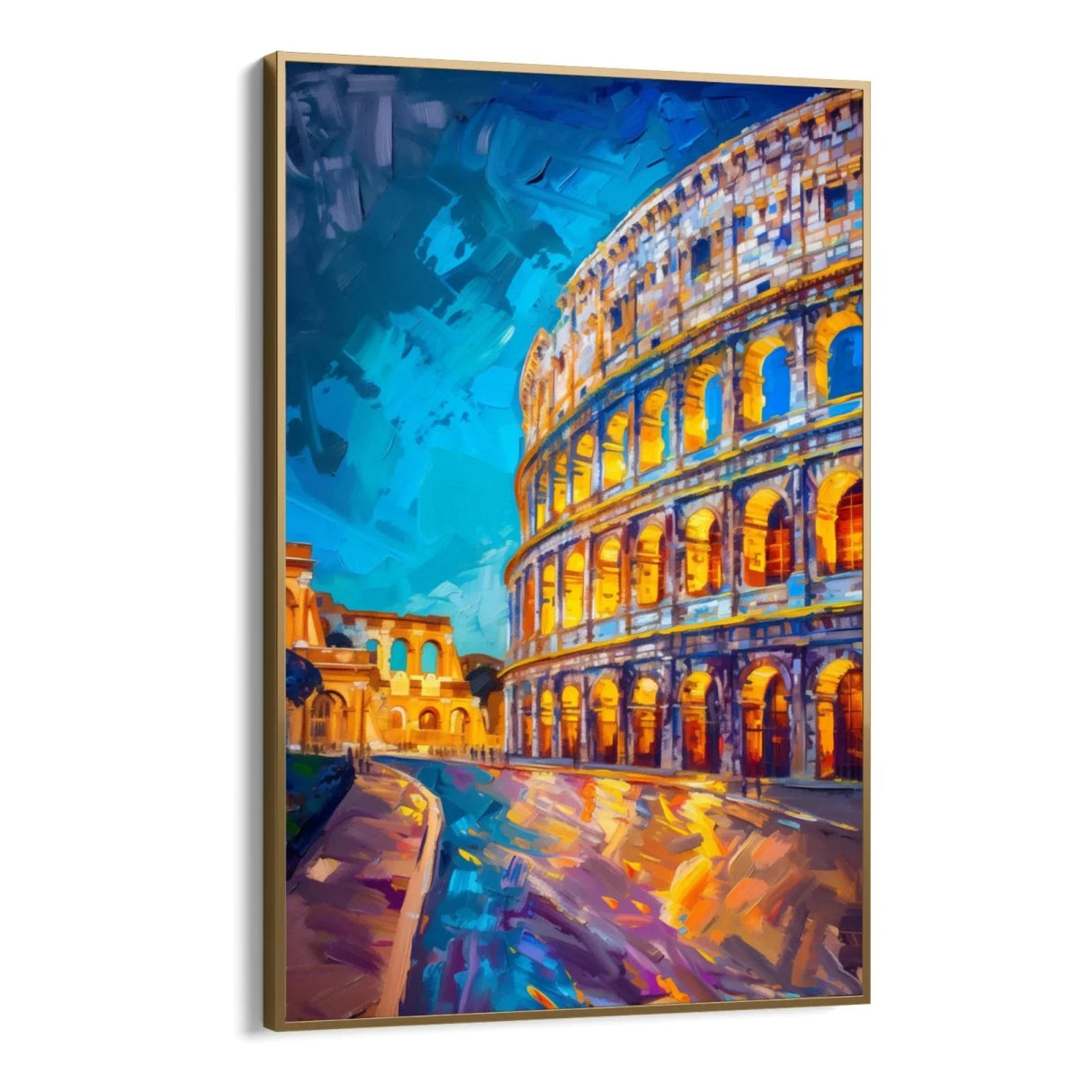 Quadro Stampa su Tela Ideale Colosseo, Roma - CupidoDesign