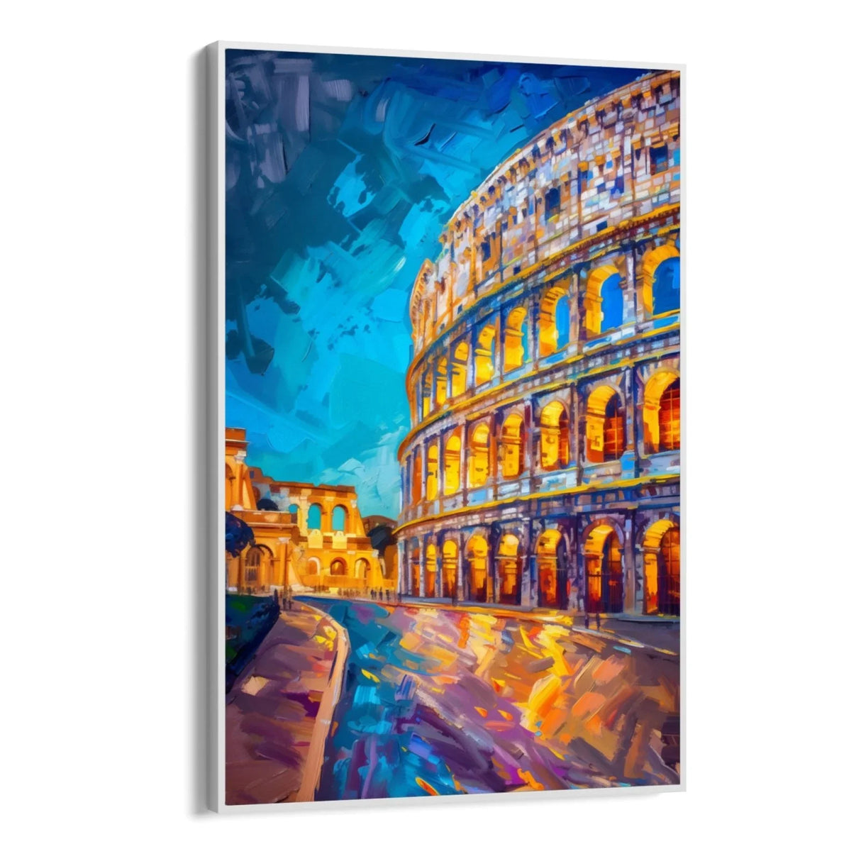 Quadro Stampa su Tela Ideale Colosseo, Roma - CupidoDesign
