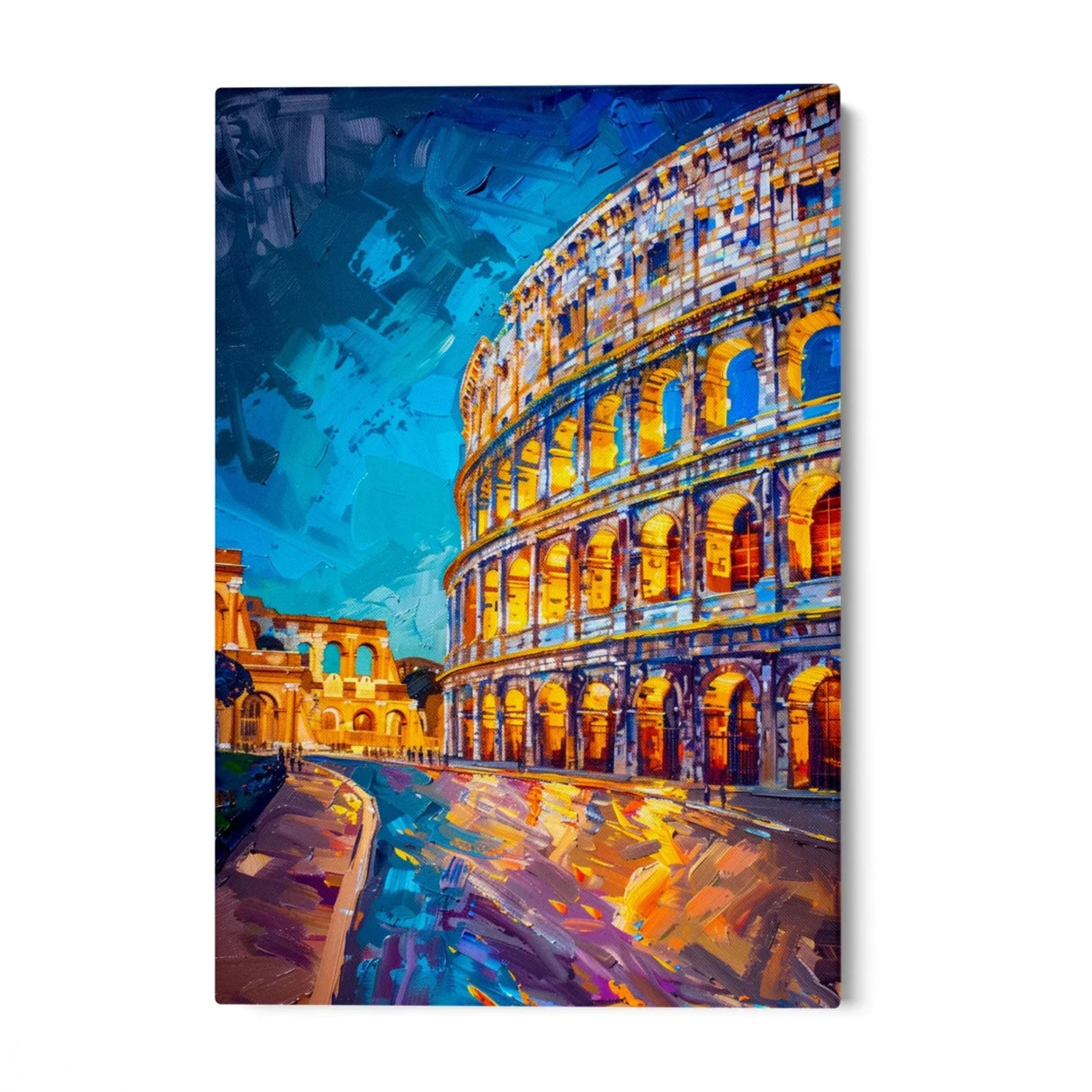 Quadro Stampa su Tela Ideale Colosseo, Roma - CupidoDesign