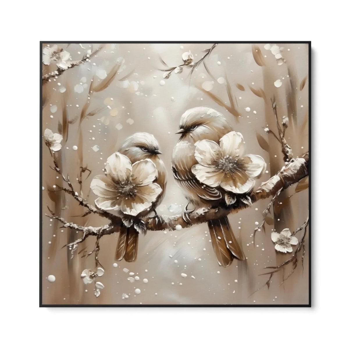 Quadro Stampa su Tela Compagni di Primavera - CupidoDesign