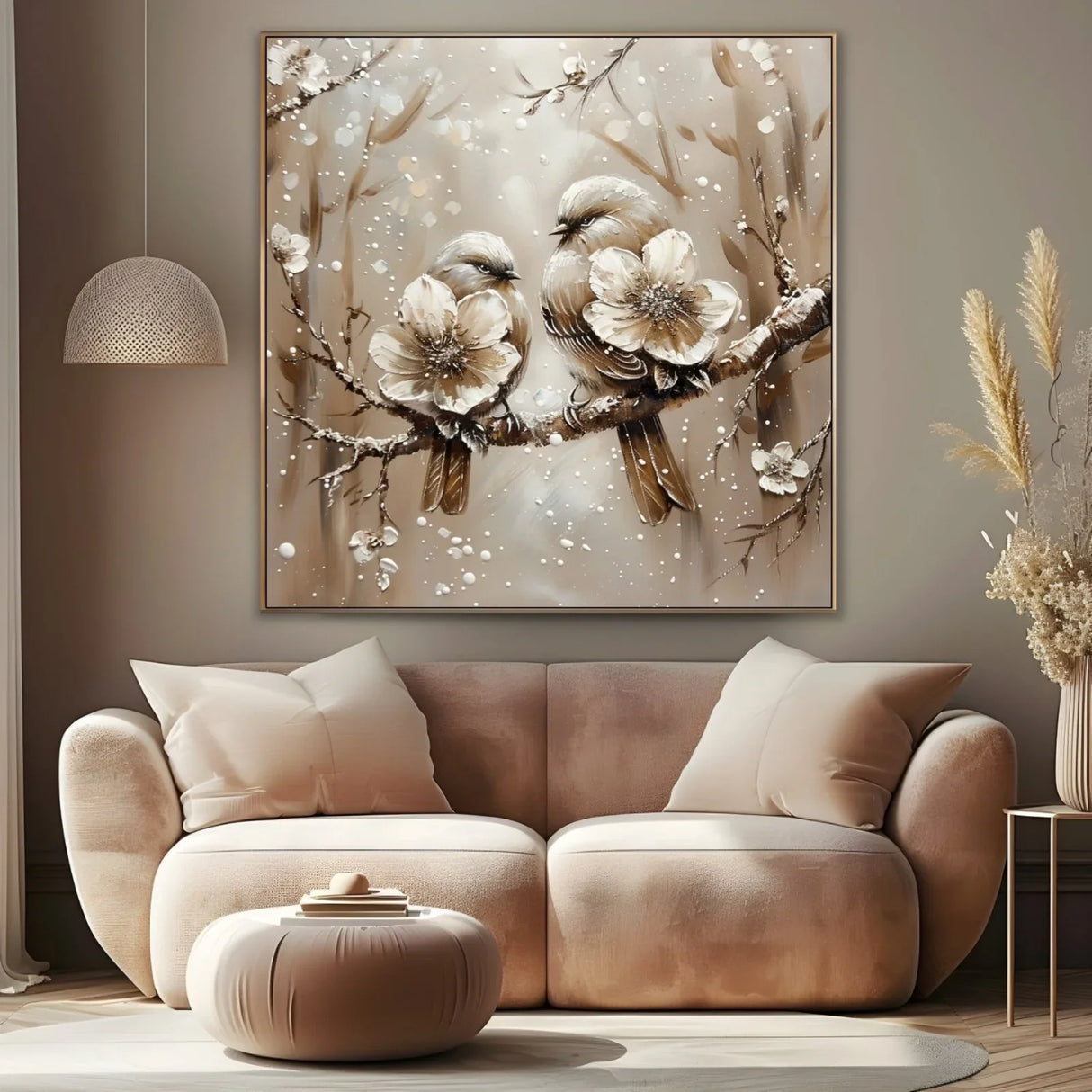 Quadro Stampa su Tela Compagni di Primavera - CupidoDesign