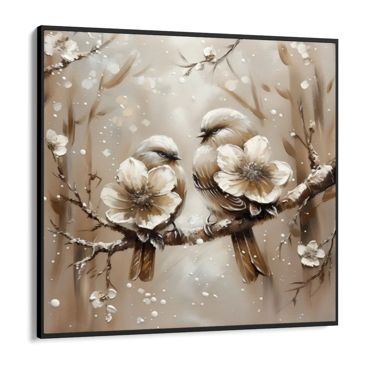 Quadro Stampa su Tela Compagni di Primavera - CupidoDesign