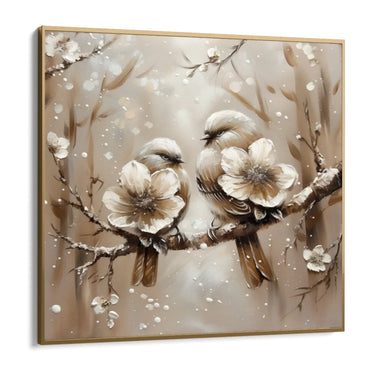 Quadro Stampa su Tela Compagni di Primavera - CupidoDesign