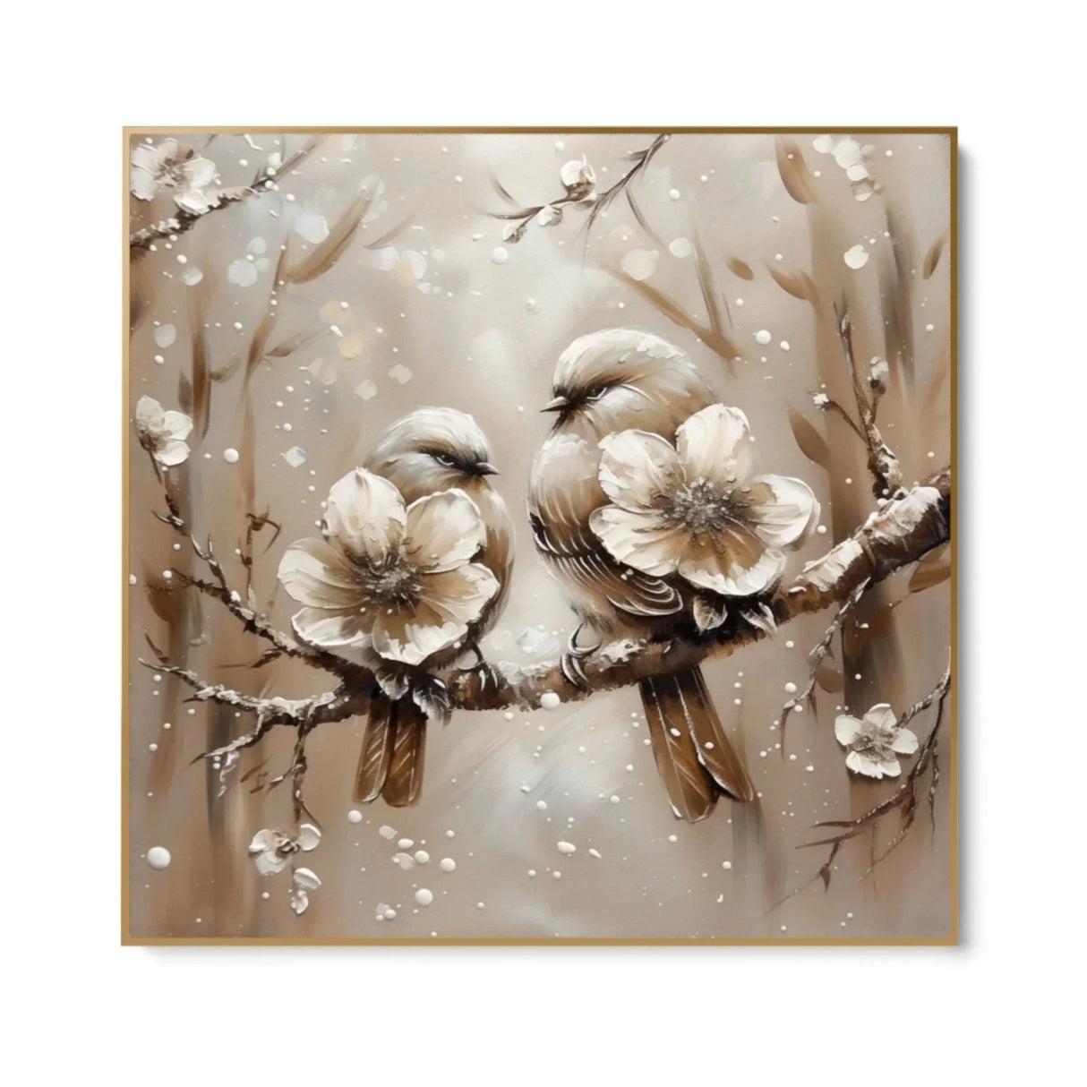 Quadro Stampa su Tela Compagni di Primavera - CupidoDesign