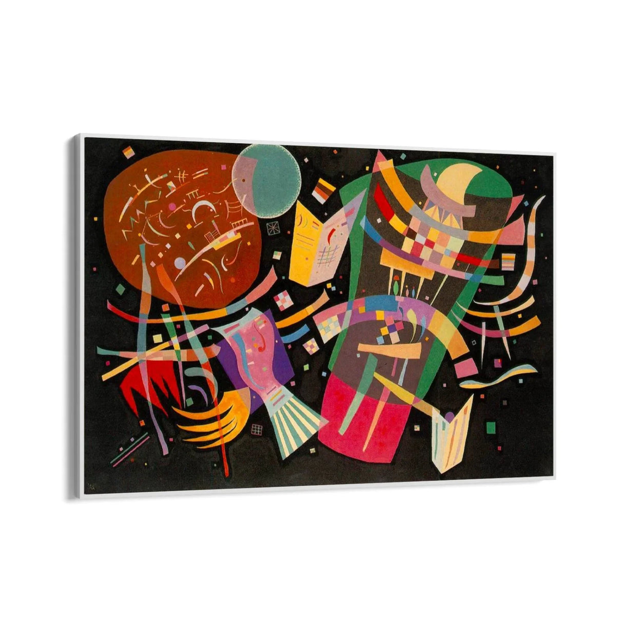 Quadro Stampa su Tela Composizione 10, Wassily Kandinsky - CupidoDesign