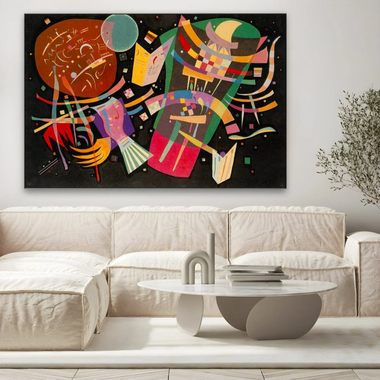 Quadro Stampa su Tela Composizione 10, Wassily Kandinsky - CupidoDesign