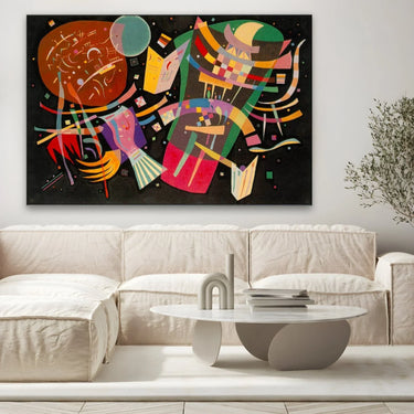 Quadro Stampa su Tela Composizione 10, Wassily Kandinsky - CupidoDesign