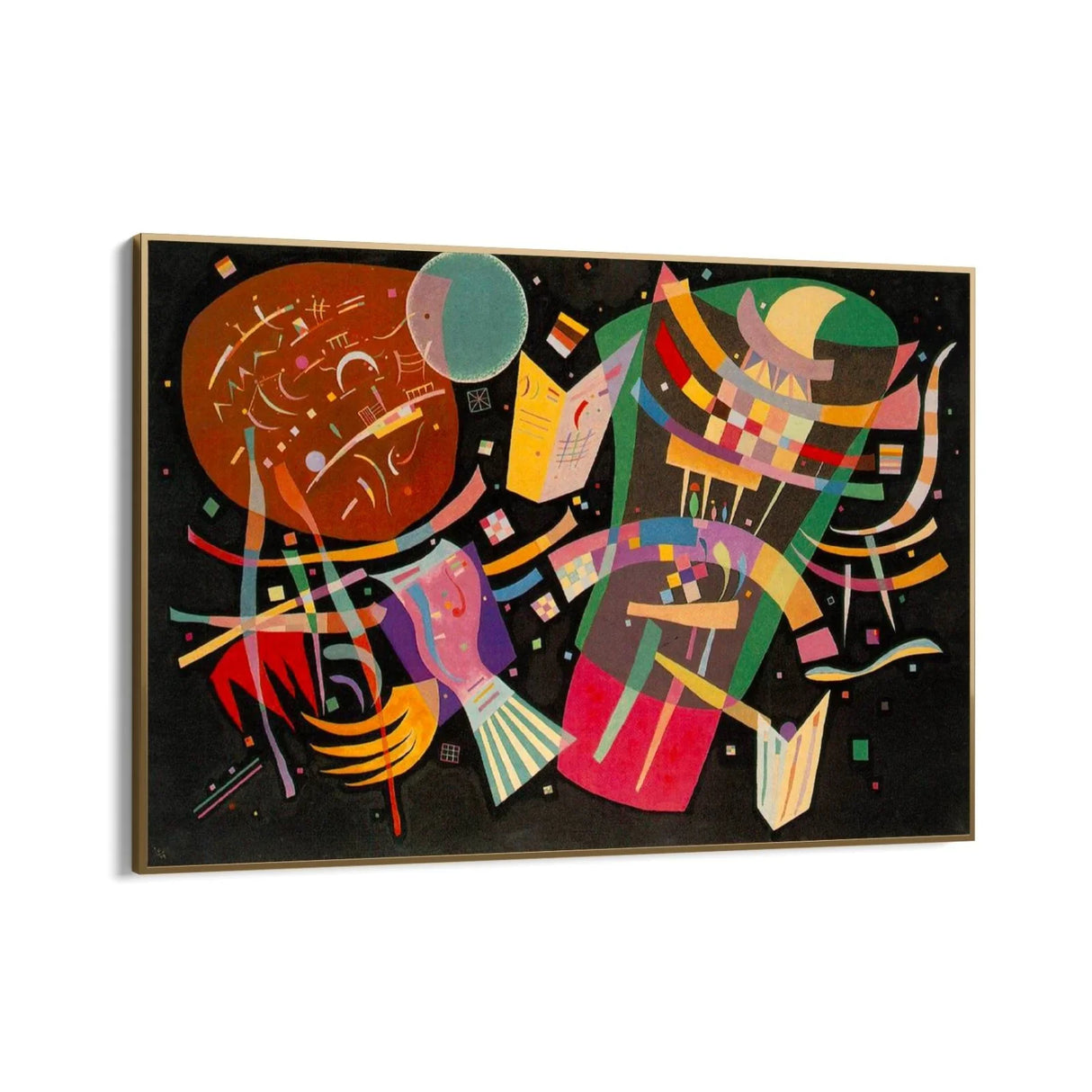 Quadro Stampa su Tela Composizione 10, Wassily Kandinsky - CupidoDesign