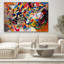 Quadro Stampa su Tela Composizione 7, Wassily Kandinsky - CupidoDesign