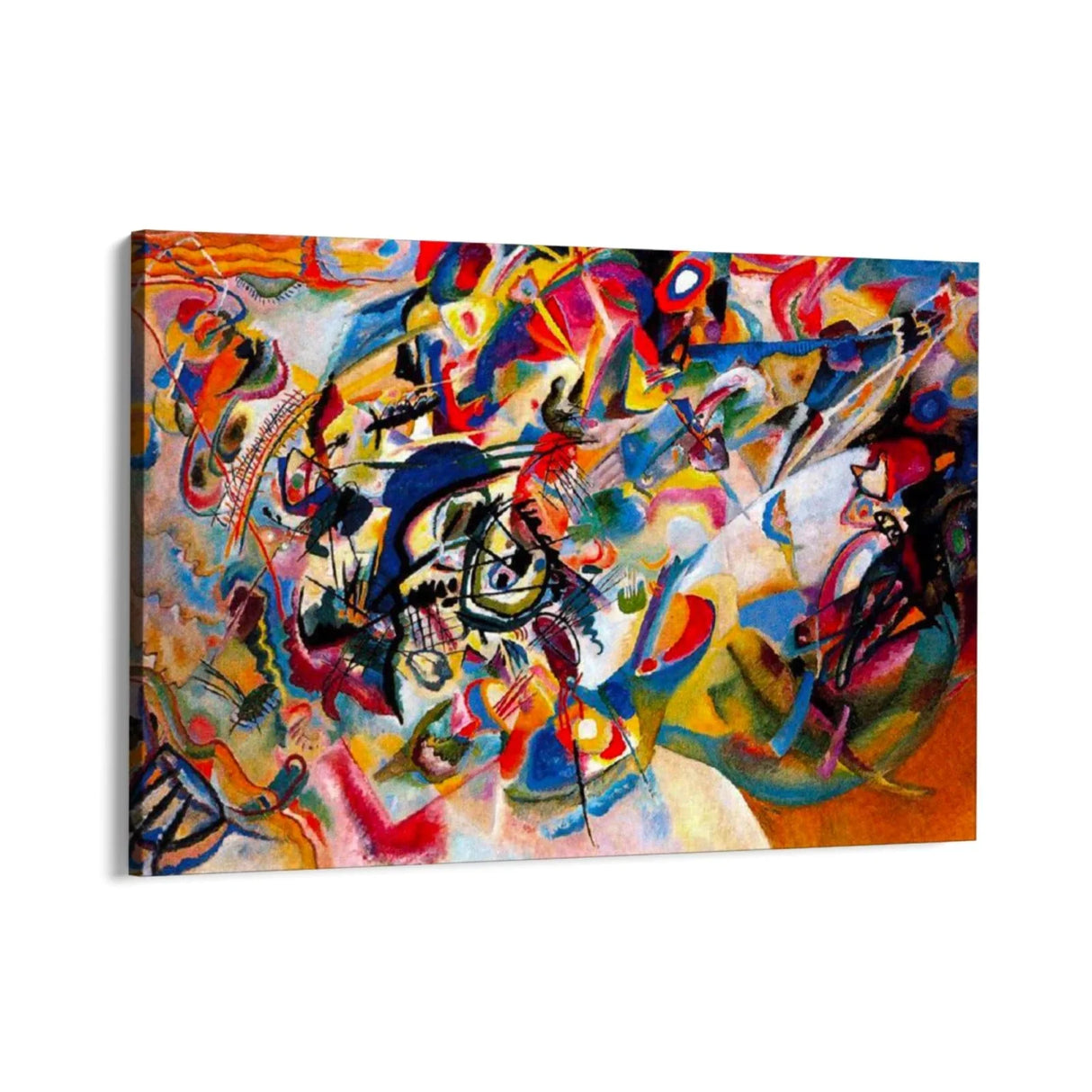 Quadro Stampa su Tela Composizione 7, Wassily Kandinsky - CupidoDesign