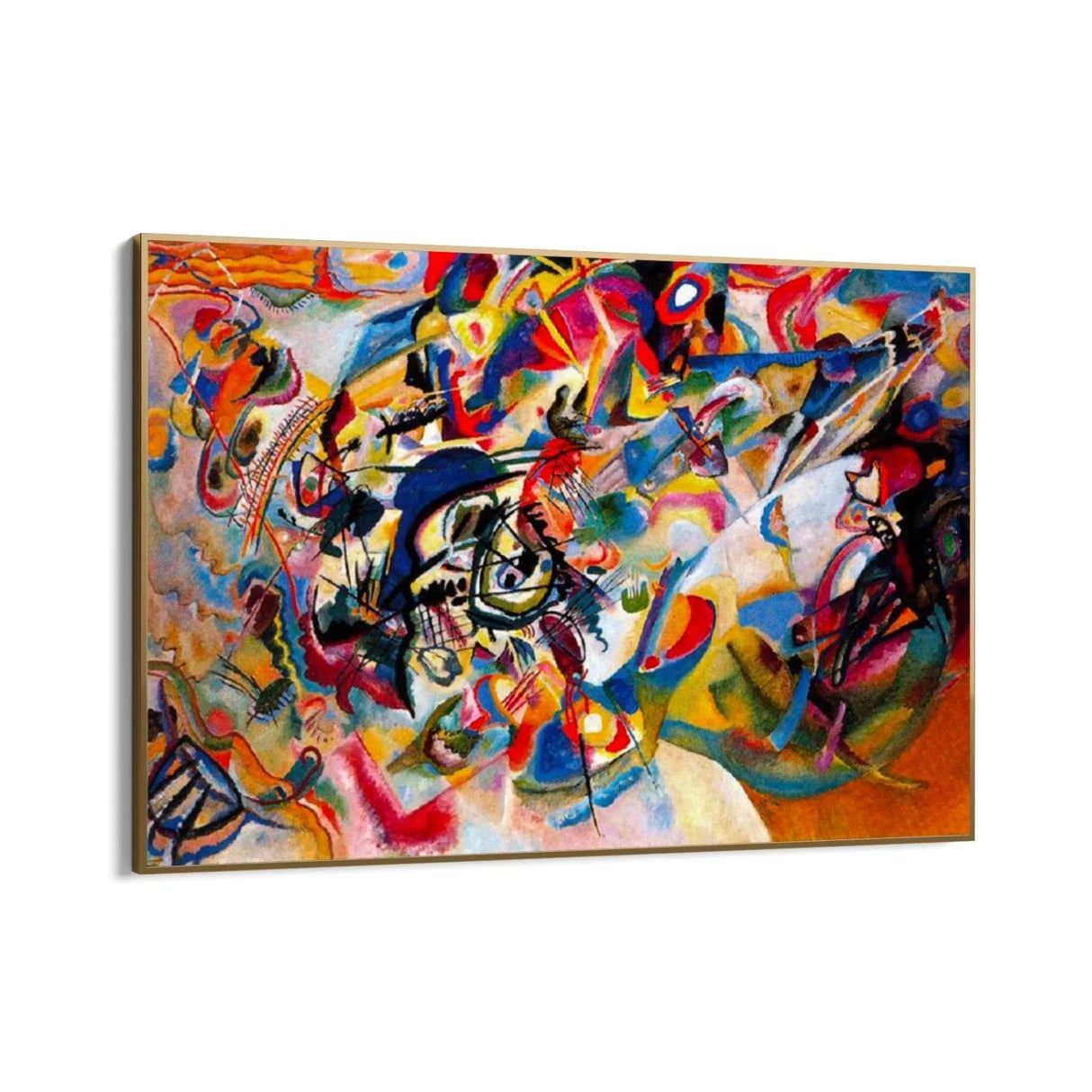Quadro Stampa su Tela Composizione 7, Wassily Kandinsky - CupidoDesign