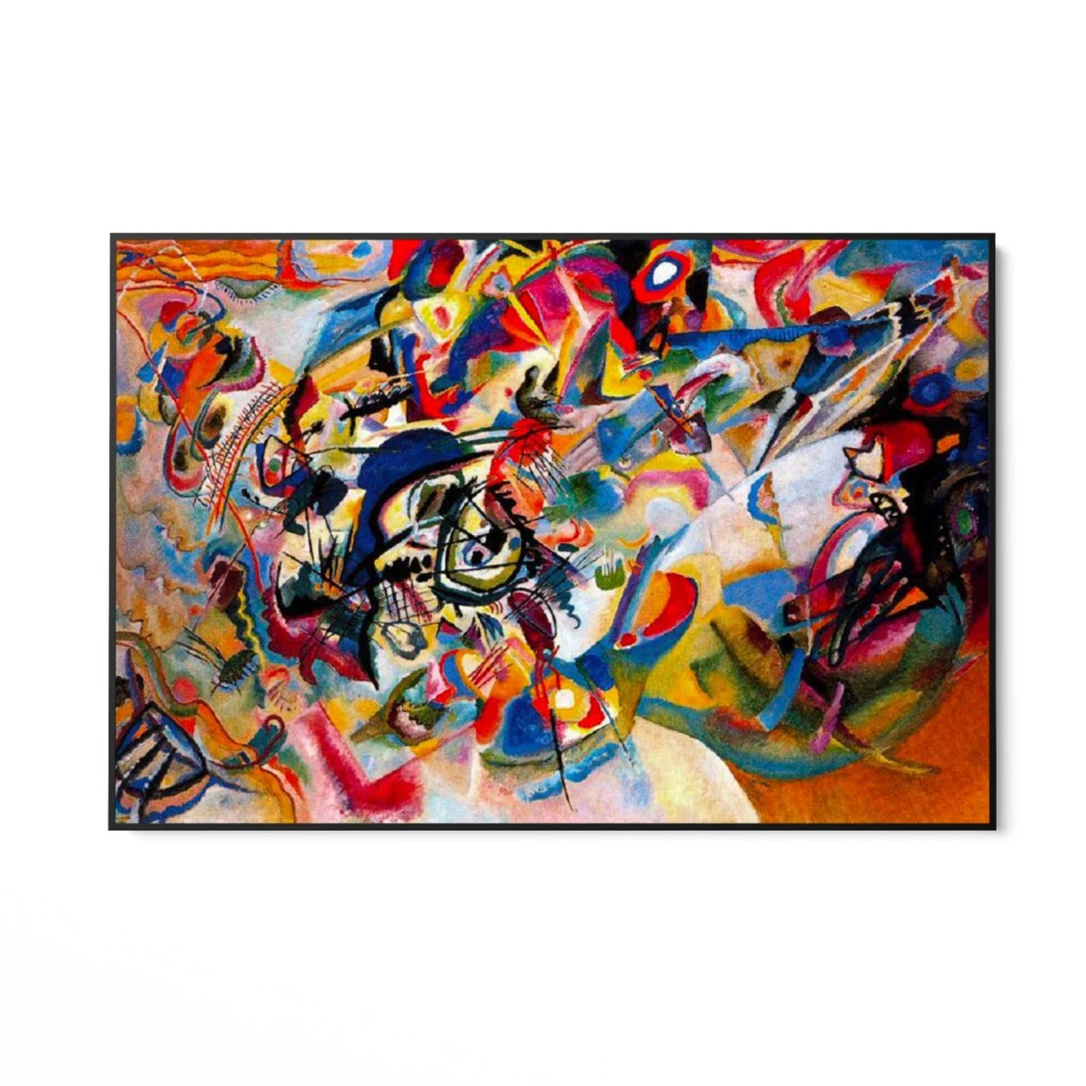 Quadro Stampa su Tela Composizione 7, Wassily Kandinsky - CupidoDesign