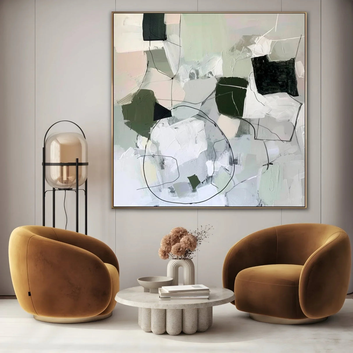 Quadro Stampa su Tela Confini Invisibili - CupidoDesign
