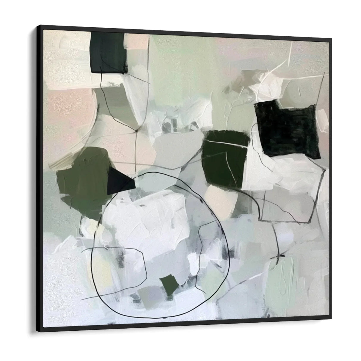 Quadro Stampa su Tela Confini Invisibili - CupidoDesign