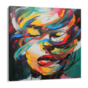Quadro Stampa su Tela Contorni Ardenti - CupidoDesign