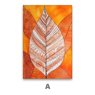 Quadro Stampa su Tela Contrasti Autunnali - CupidoDesign