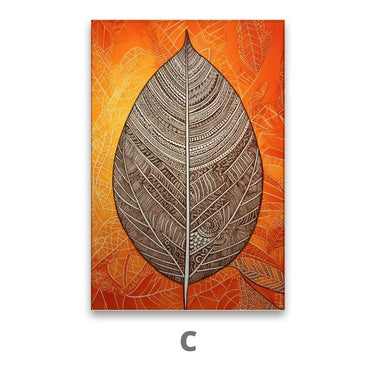 Quadro Stampa su Tela Contrasti Autunnali - CupidoDesign