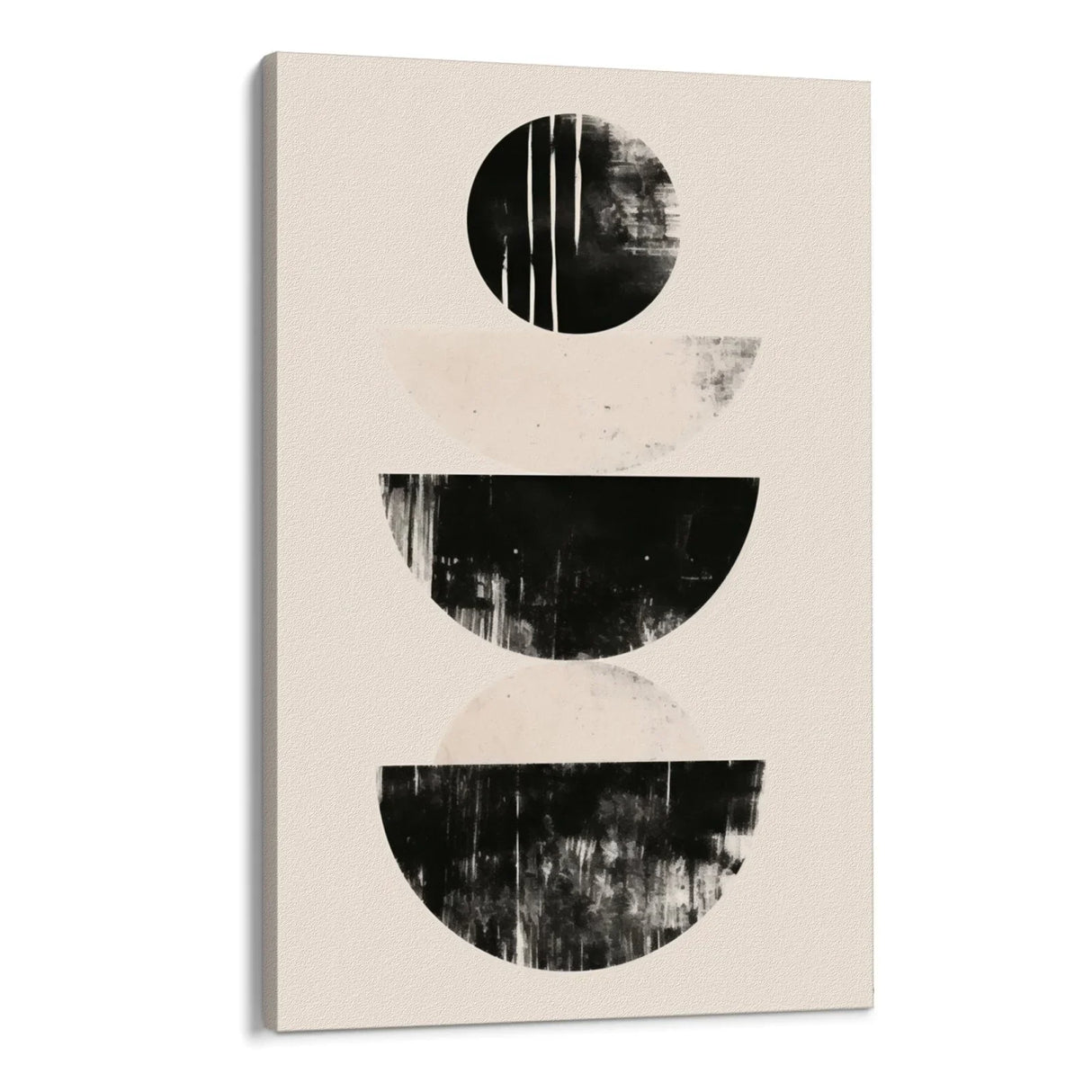 Quadro Stampa su Tela Contrasti Geometrici - CupidoDesign