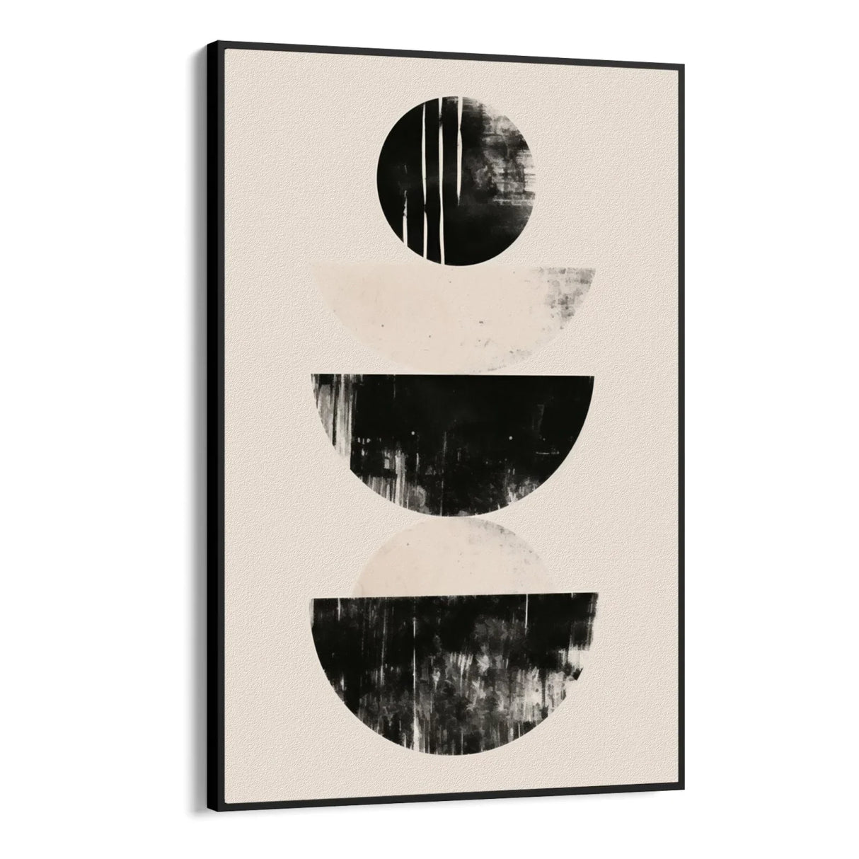Quadro Stampa su Tela Contrasti Geometrici - CupidoDesign