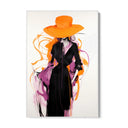 Quadro Stampa su Tela Contrasto elegante - CupidoDesign