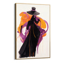Quadro Stampa su Tela Contrasto elegante - CupidoDesign