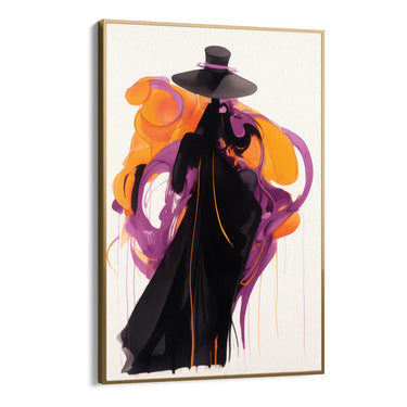 Quadro Stampa su Tela Contrasto elegante - CupidoDesign